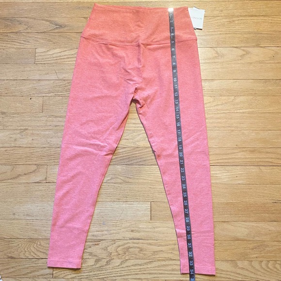 NWT Beyond Yoga Caught in the Midi High Waist Leggings in Cherry Blossom Heather - Picture 6 of 7